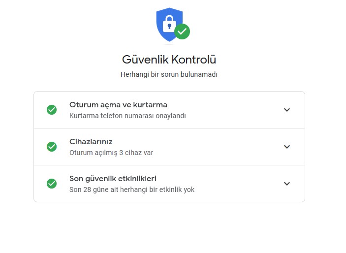 Gmail Hesap Güvenliği 