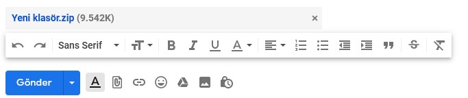 gmail dosya mail atma