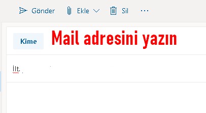 mail iletmek