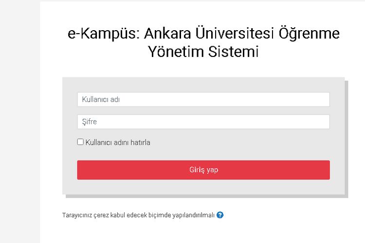 e kampüs ankara