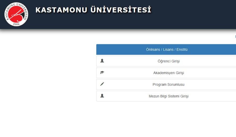 kastamonu obs giriş