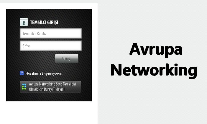 avrupa networking giriş