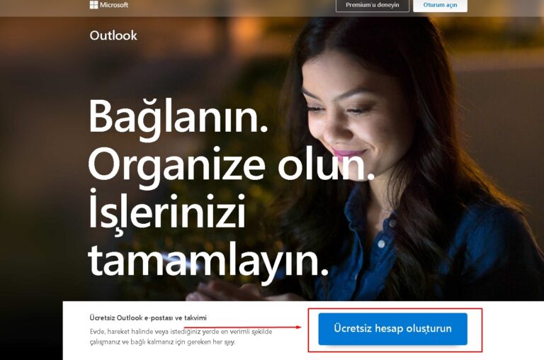 hotmail hesabı kur