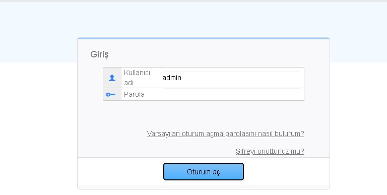192.168.1.1. giriş modem admin şifre