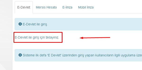 mersis e devlet giriş