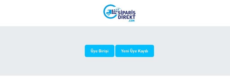 sipariş direkt