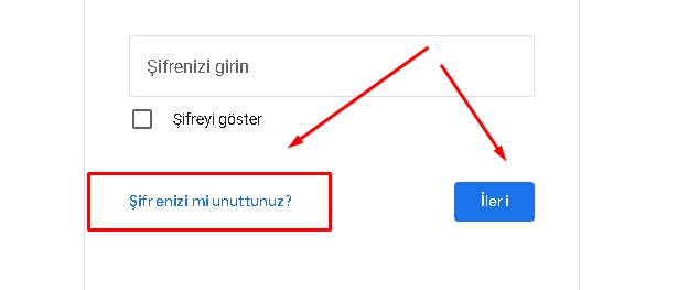 telefon numarası olmadan gmail hesap kurtarma