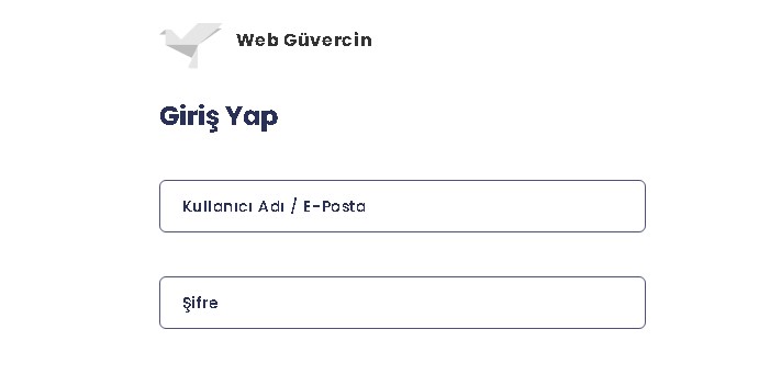 web güvercin restoran girişİ