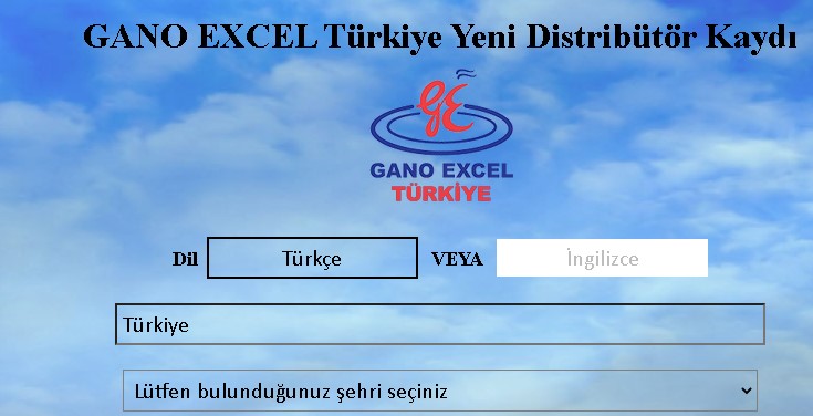 Gano Excel Üye Girişi