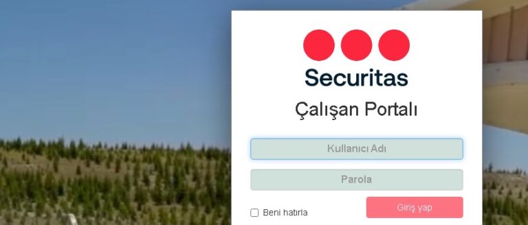 Securitas Portal Giriş çalışan