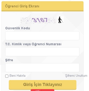 TC Kimlik Numarası İle Açık Lise Öğrenci Giriş Linki