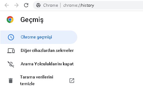 outlook çalışmıyor geçmişi temizle