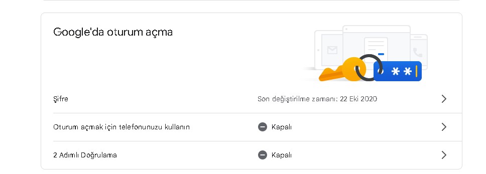Gmail doğrulama kodu