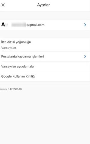 iphone gmail şifre değiştirme adımları