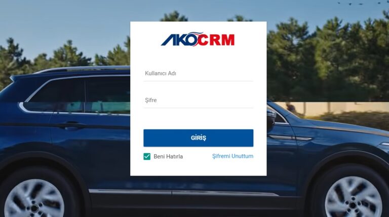AKO CRM Giriş