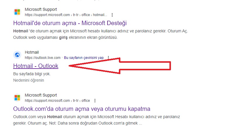 Hotmail Giriş