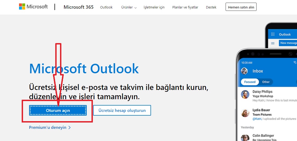 Hotmail Oturum Açma